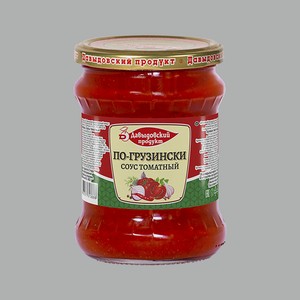Соус По-Грузински 460 гр ст/б твист Давыдовский продукт