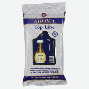 Салфетки влажные Aroma Top Line с ароматом Dior jadore, 30 шт
