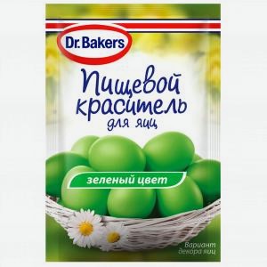 Пищевой краситель для яиц Д-Р БЕЙКЕРС жидкий, зеленый, 0.005л