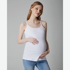 Майка для беременных и кормящих:белый:l