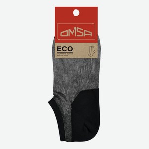 Носки женские Omsa суперукороченные черные Eco 251 размер 35-38 Китай