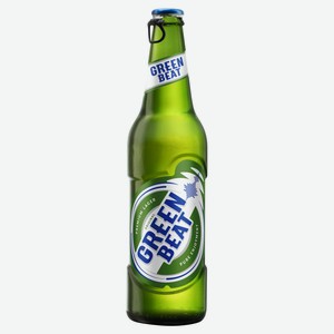 Пиво светлое Green Beat 4,6%, 450 мл