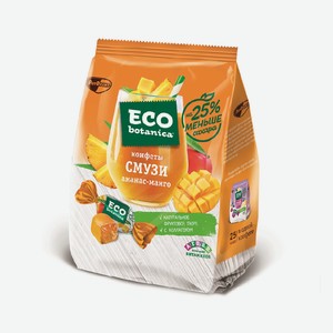 Конфеты смузи Eco botanica Ананас-манго