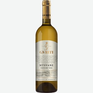 Вино Мцване белое сухое 11-13% 0,75л Гврити /Грузия/