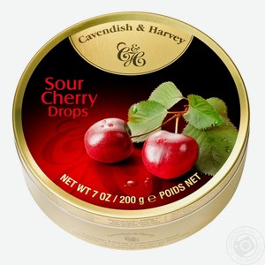 Леденцы Cavendish & Harvey Sour Cherry Drops