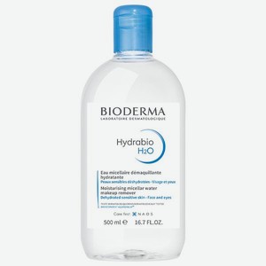 Мицеллярная вода H2O Bioderma Hydrabio очищающая для обезвоженной кожи лица 500 мл