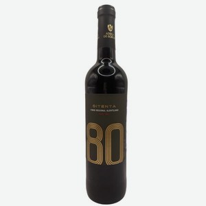 Вино Оитента 80 ALENTEJANO Красное Сухое 0.75л