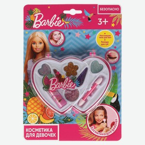 Косметика для девочек «Милая Леди» Барби тени блестками помада