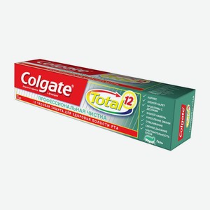 Зубная паста-гель Colgate Total 12 Профессиональная чистка