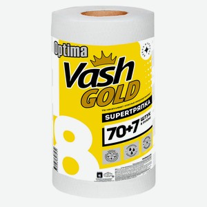 Тряпка Vash Gold Оптима супер, 70 шт + 7 шт