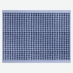 Полотенце вафельное Cleanelly Basic синее, 50х40 см