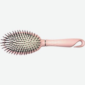 Расческа для волос Laf массажная овальная розовая 9551G-D