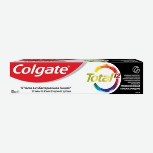 Зубная паста Colgate Total Глубокое Очищение с углем 100мл