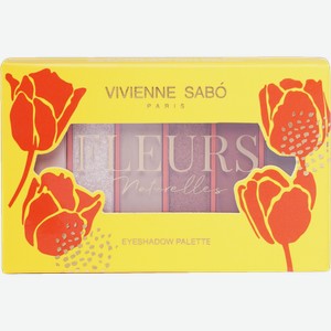 Тени для век Vivienne Sabo Paris 6 цветов тон 02 6г
