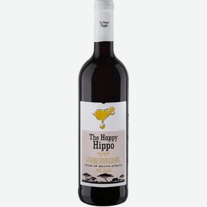 Вино The Happy Hippo Shiraz 11% ЮАР 0,75л