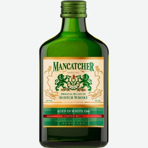 Виски Mancatcher зерновой 250 мл, 4 года, 40%, Россия