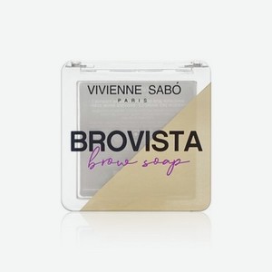 Фиксирующее мыло для бровей Vivienne Sabo Brovista brow soap 3г