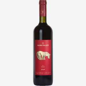 Вино Alma Valley Shiraz 0.75л