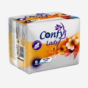 Прокладки, Confy Lady, 8 шт.