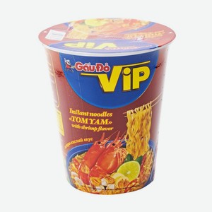 Лапша быстрого приготовления  Том Ям  со вкусом креветки, GauDo VIP, 65 г