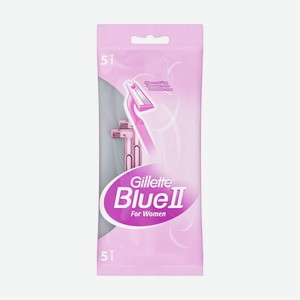 Станки для бритья  Blue 2 , Gillette, для женщин, 5 шт.