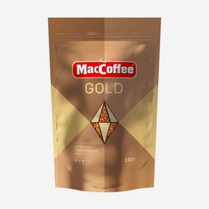 Кофе растворимый  Gold , MacCoffee, сублимированный, 150 г