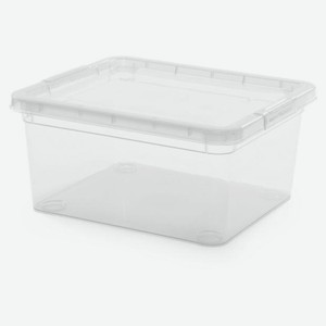 Коробка для хранения Полимербыт прозрачная, 1,9 л
