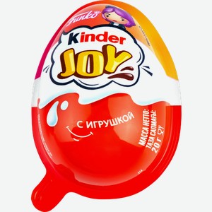 Изделие кондитерское KINDER Joy Girls с хрустящими шариками и игрушкой, 20г