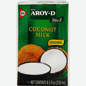 Кокосовое молоко Aroy-D 19%, 250 мл