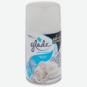Освежитель воздуха Glade 269мл свежесть белья сменный блок