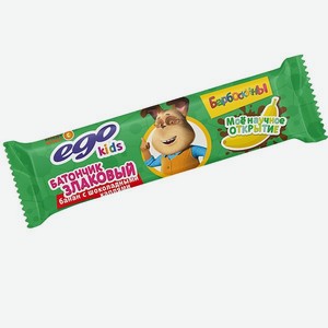 Батончик мюсли Ego kids банан с шоколадными каплями с витамином С 25г