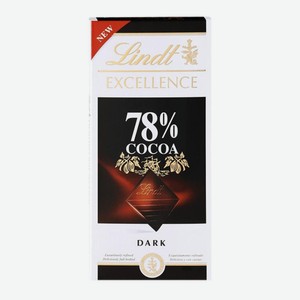 Шоколад горький Lindt Excellence 78% какао 100г