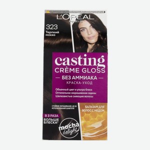 Стойкая краска-уход для волос L’Oréal Paris Casting Creme Gloss без аммиака оттенок 323 Терпкий Мокко
