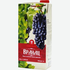 Вино Vino Zupa Вранац красное сухое 11% 1л