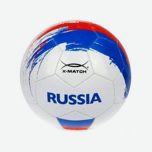 Мяч футбольный X-Match Россия, 1 слой PVC 1,6 мм