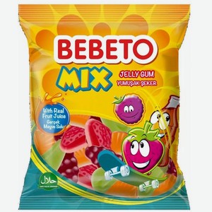 Мармелад жевательный Bebeto 70гр Mix