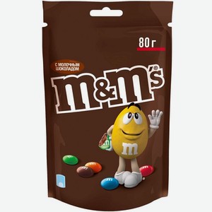 Драже M&M s 80гр Шоколад