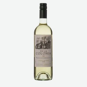 Вино Де Ла Колония ординарное белое сухое 12,5% 0.75л