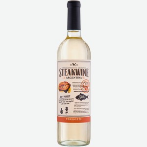 Вино Steakwine Torrontes белое полусухое 13%, 750мл