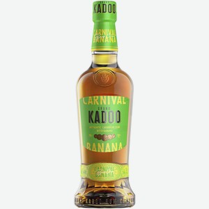 Спиртной напиток на основе рома Carnival Grand Kadoo с ароматом банана 38%, 700мл