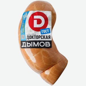 Колбаса варёная Дымов Докторская категория А, кг