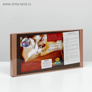 Домашняя когтеточка-лежанка для кошек, 50x24 см