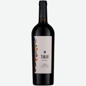 Вино Takar Арени красное сухое 14%, 750мл