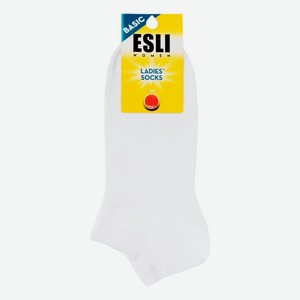Носки женские Esli Basic хлопок черные р 23-25