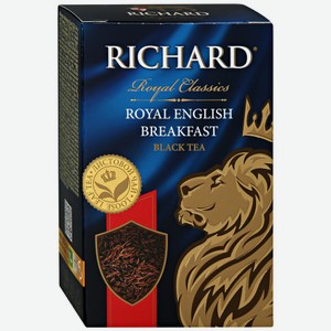 Чай черный Richard Royal English Breakfast листовой, 90 г