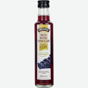 Уксус URZANTE винный красный Red wine vinegar, 0,25 л