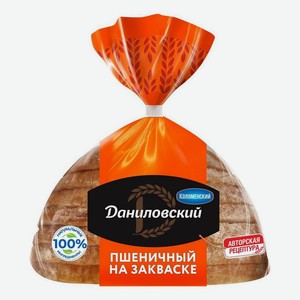 Хлеб Коломенский Даниловский пшеничный половинка в нарезке 250 г