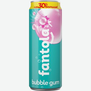 Fantola Bubble gum Напиток сил/газ безалкогольный 0,45л