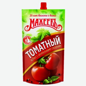 Кетчуп томатный, Махеевъ, 300гр.