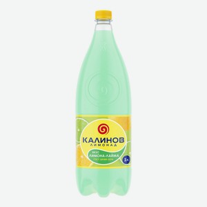 Газированный напиток Калинов Лимонад лимон-лайм 2 л